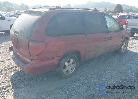 2005 Dodge Grand Caravan Sxt из США, поврежденный, VIN 2D4GP44L15R346306